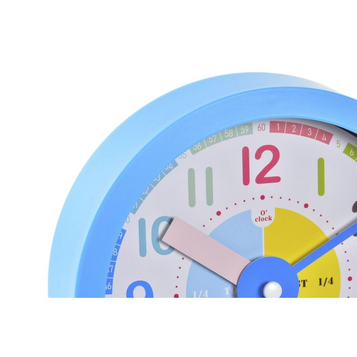 DKD Home Decor Reloj de Sobremesa Kids Decoración Verde Azul PVC Cristal Pack 4 Unidades Surtidas Pilas AA 4x16.5x15cm 2 DKD Home Decor Reloj de Sobremesa Kids Decoración Verde Azul PVC Cristal Pack 4 Unidades Surtidas Pilas AA 4x16.5x15cm 2
