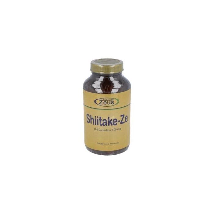 ZEUS Shiitake-Ze 400Mg 180Cap. Complemento Sistema Inmune y Detoxificación con Shiitake y Vitamina C