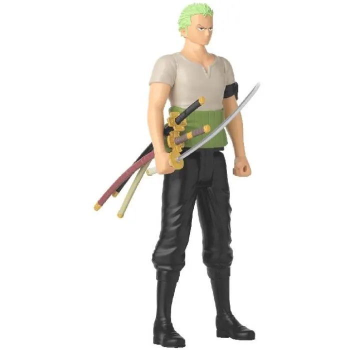 Bandai Anime Heroes Mega One Piece Figura Zoro 30 cm - 38332 Bandai Anime Heroes Mega One Piece Figura Zoro 30 cm - 38332