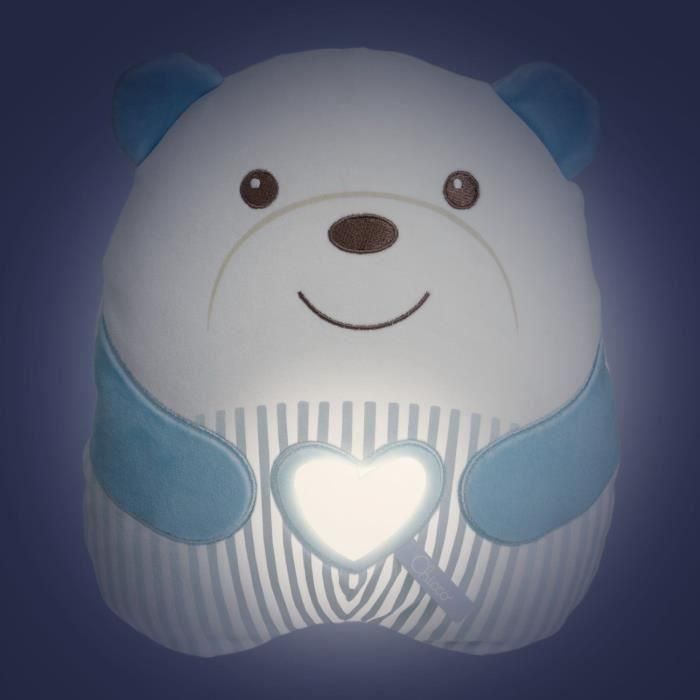 Osito de peluche suave - CHICCO - Azul - Desde el nacimiento 2 Osito de peluche suave - CHICCO - Azul - Desde el nacimiento 2
