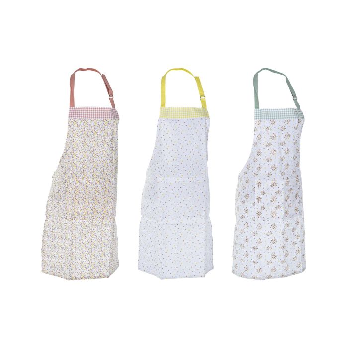 DKD Home Decor Delantal de Cocina para Hogar Shabby Chic Colección Vichy Sweet Set de 2, Algodón y Poliéster, 80x60 cm, Colores Surtidos 3 DKD Home Decor Delantal de Cocina para Hogar Shabby Chic Colección Vichy Sweet Set de 2, Algodón y Poliéster, 80x60 cm, Colores Surtidos 3