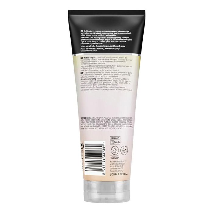 JOHN FRIEDA Acondicionador Aclarante para Cabellos Rubios