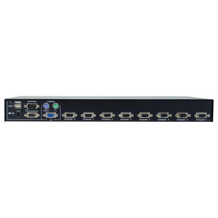 Level One KVM-3208 Switch KVM 8 Puertos PS/2-USB VGA 2048 x 1536 Montaje en Rack Negro 3