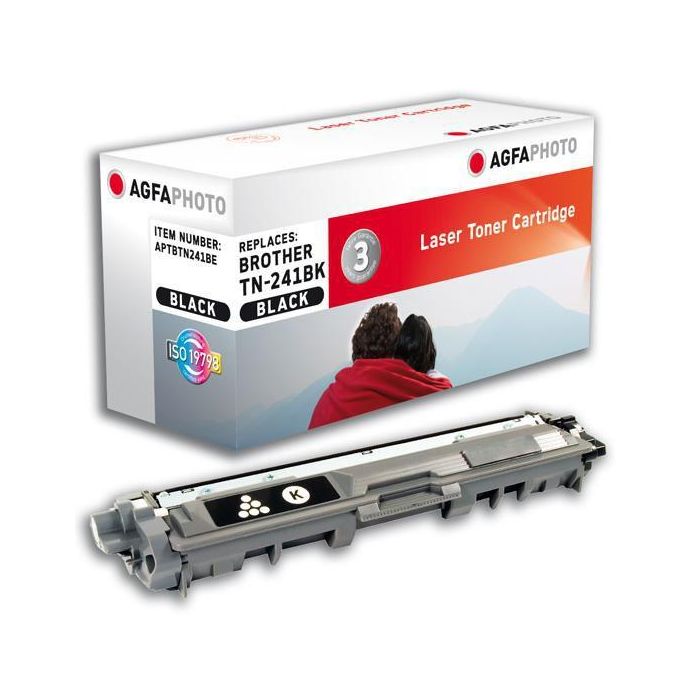 AgfaPhoto 2500 pages, black, replacement for Brother TN-241BK AgfaPhoto 2500 pages, black, replacement for Brother TN-241BK