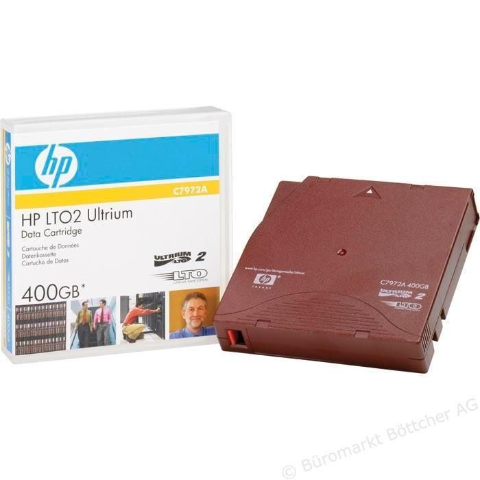HP Cartucho de Datos LTO ULTRIUM 2 200/400Gb