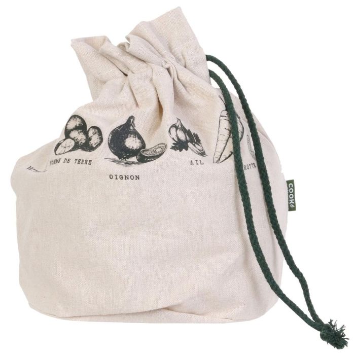 Cook Concept Bolsa Conserva Hortalizas Reutilizable Tela Cuerda Ilustraciones 1