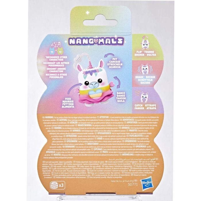 Hasbro HASG2210ES0 Nano-mals Meadowmist el Unicornio, compañero electrónico, más de 70 reacciones, para niños mayores de 5 años 1