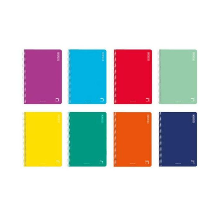 Set de Cuadernos Pacsa Basic Din A4 80 Hojas (3 Unidades) 1