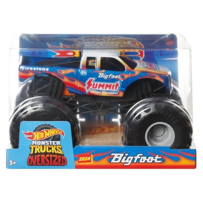 Hot Wheels - Monster Truck 1:24 (modelo aleatorio) - Coche pequeño - 3 años en adelante - Hot Wheels - FYJ83 1 Hot Wheels - Monster Truck 1:24 (modelo aleatorio) - Coche pequeño - 3 años en adelante - Hot Wheels - FYJ83 1