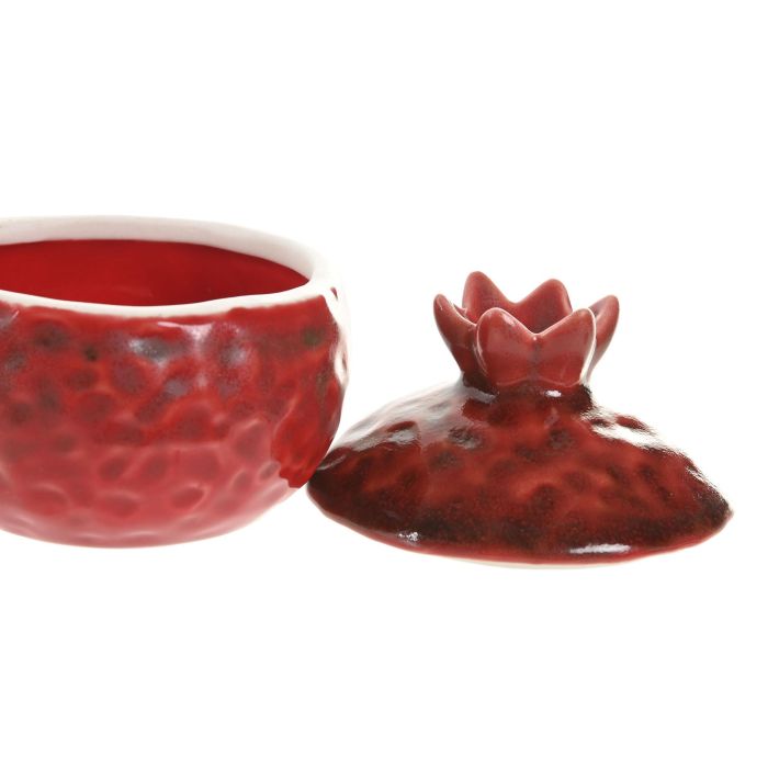 Joyero Moderno DKD Home Decor Granate 9.5 x 9.5 x 9.5 cm (4 Unidades) 1