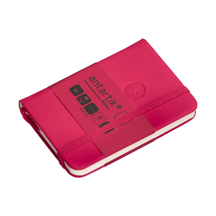 Antartik Cuaderno A7 Tapa Dura Burdeos Hojas Lisas 80 Hojas 80gr FSC 5