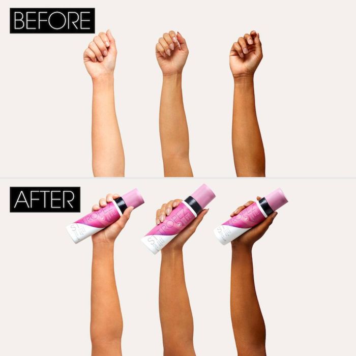 St. Tropez SELF TAN BRONZING mousse berry sorbet autobronceador corporal en espuma, 200 ml