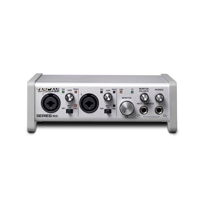 TASCAM Interface Audio/MIDI 102I con 2 Entradas Combo Ultra-HDDA, Expansión S/MUX, Incluye Software Steinberg Cubase LE, IK Multimedia AmpliTube y T-RackS TASCAM Interface Audio/MIDI 102I con 2 Entradas Combo Ultra-HDDA, Expansión S/MUX, Incluye Software Steinberg Cubase LE, IK Multimedia AmpliTube y T-RackS