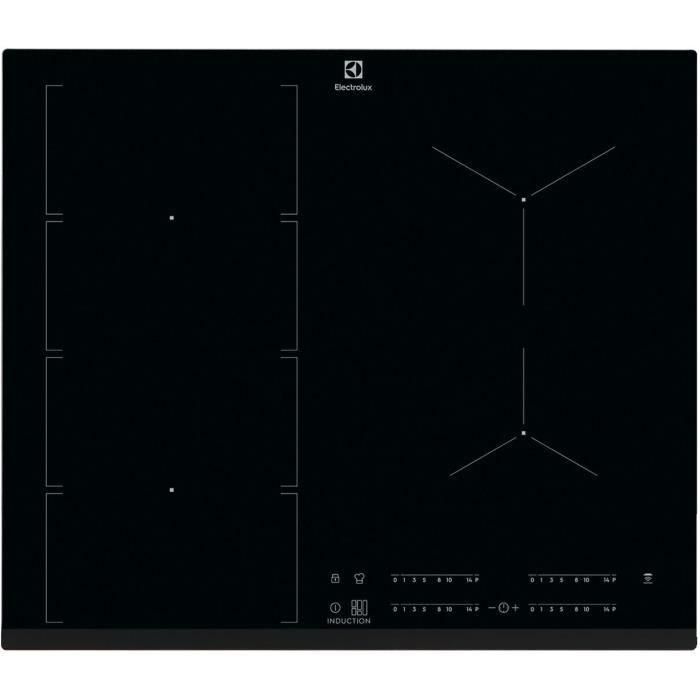 Electrolux EIV654 FLEX Placa de inducción modular 4 fuegos, 4 boosters, FlexiBridge, H²H, PowerSlide, 7350W, 60cm, Negra Electrolux EIV654 FLEX Placa de inducción modular 4 fuegos, 4 boosters, FlexiBridge, H²H, PowerSlide, 7350W, 60cm, Negra