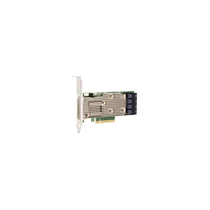 Broadcom MegaRAID 9460-16i - Controlador RAID 16 puertos SAS/SATA 12Gbit/s PCIe x8, 4096MB DDR4, Niveles 0, 1, 5, 6, 10, 50, 60