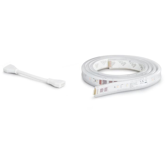 Philips Hue PHI8718699703448 Tira de Luz LED Interior White & Color V4 Extensión 1M Compatible con Alexa, Google Assistant y HomeKit 1 Philips Hue PHI8718699703448 Tira de Luz LED Interior White & Color V4 Extensión 1M Compatible con Alexa, Google Assistant y HomeKit 1