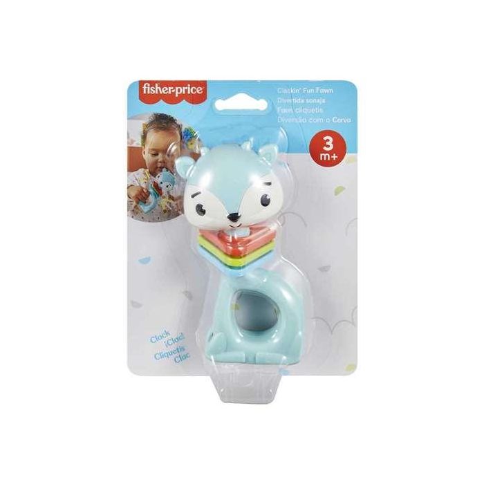 Mattel Sonajeros y Mordedores Animales, Juguete para Bebés a Partir de 1 Mes 4