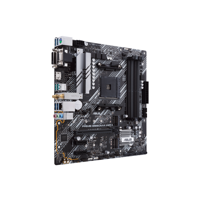 ASUS PRIME B550M-A WiFi II AMD B550 Zócalo AM4 micro ATX 1 ASUS PRIME B550M-A WiFi II AMD B550 Zócalo AM4 micro ATX 1