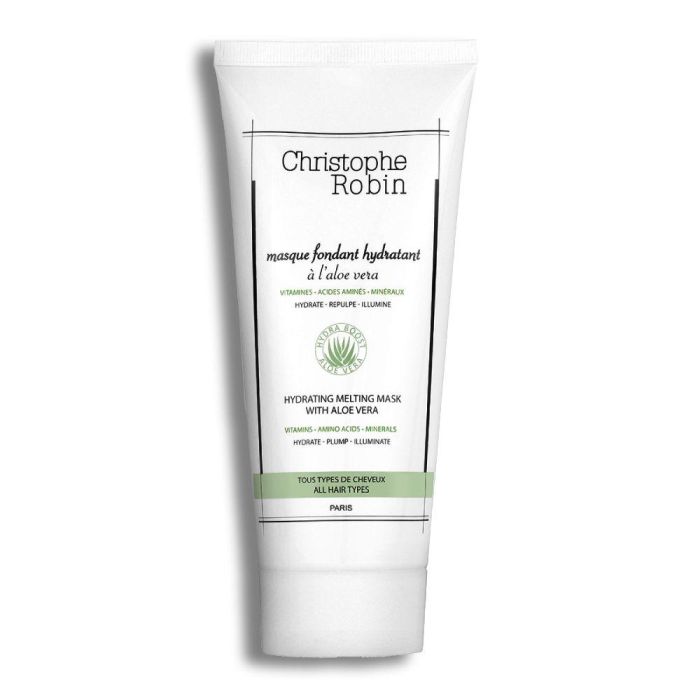 Christophe Robin Mascarilla Hidratante con Aloe Vera para Cabello Deshidratado y sin Brillo 200ml
