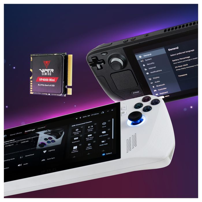 Patriot Viper VP400 Mini SSD M.2 2 TB PCIe 4.0 x4 NVMe 2230 7 Patriot Viper VP400 Mini SSD M.2 2 TB PCIe 4.0 x4 NVMe 2230 7