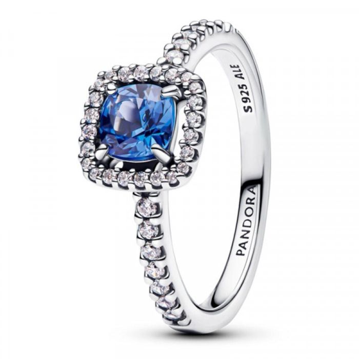 Anillo Mujer Pandora 193555C01-54 14 Plateado Azul Anillo Mujer Pandora 193555C01-54 14 Plateado Azul