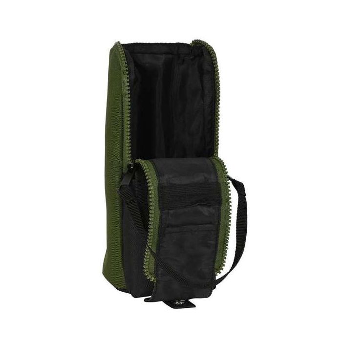 Estuche Escolar Safta Dark forest Negro Verde 6 x 21 x 6 cm 3