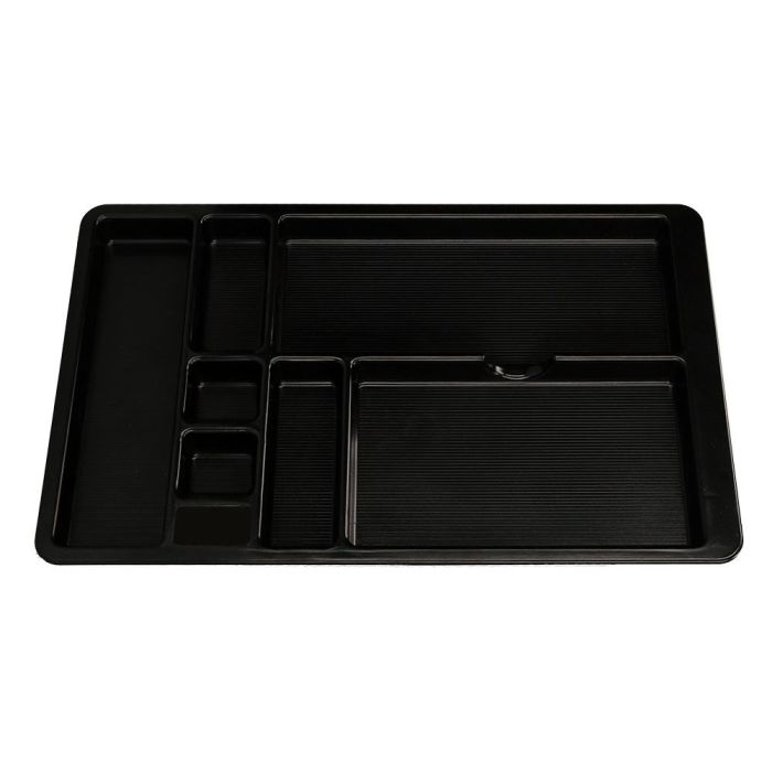 Bandeja Organizadora Q-Connect De Cajones Color Negro 364x225x21 mm 2