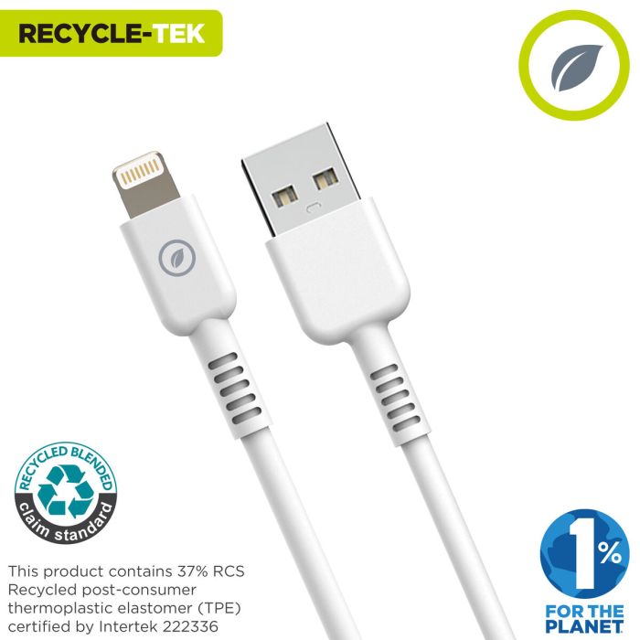muvit for change cable USB a Lightning MFI 2,4A/12W 0,2m blanco 8 muvit for change cable USB a Lightning MFI 2,4A/12W 0,2m blanco 8