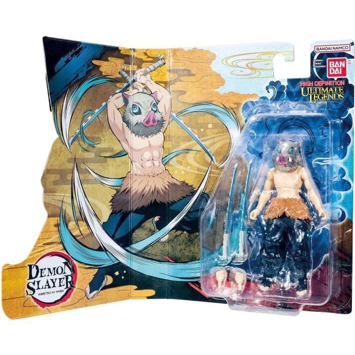 BANDAI - Ultimate Legends HD - Figura de acción Demon Slayer de 12 cm - Inosuke Hashibira - VE88963 4 BANDAI - Ultimate Legends HD - Figura de acción Demon Slayer de 12 cm - Inosuke Hashibira - VE88963 4