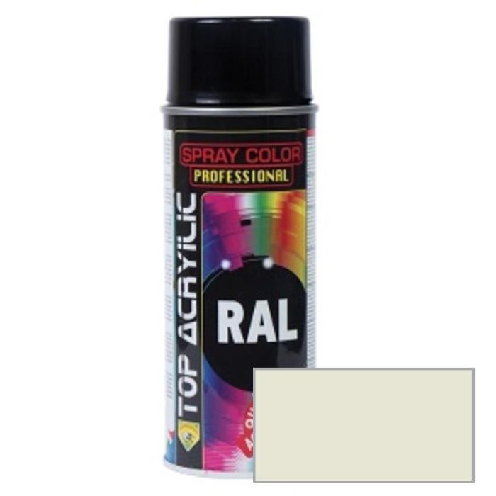 TOP ACRYLIC Spray Acrílico Blanco Grisáceo RAL 9002 400 ml