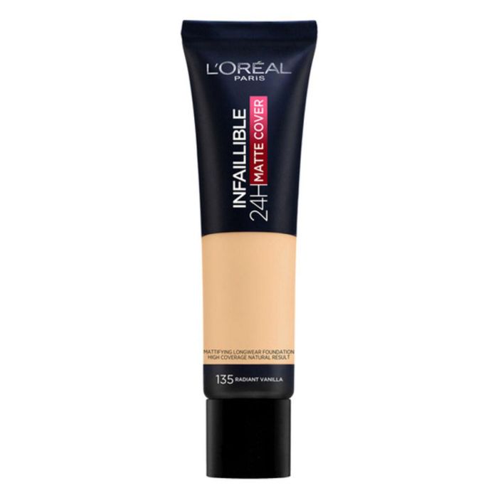 Maquillaje Fluido Infaillible 24H L'Oreal Make Up (35 ml) (30 ml) 18 Maquillaje Fluido Infaillible 24H L'Oreal Make Up (35 ml) (30 ml) 18