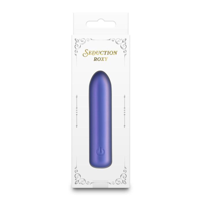 Bala Vibradora NS Novelties Seduction Roxy Azul 1 Bala Vibradora NS Novelties Seduction Roxy Azul 1