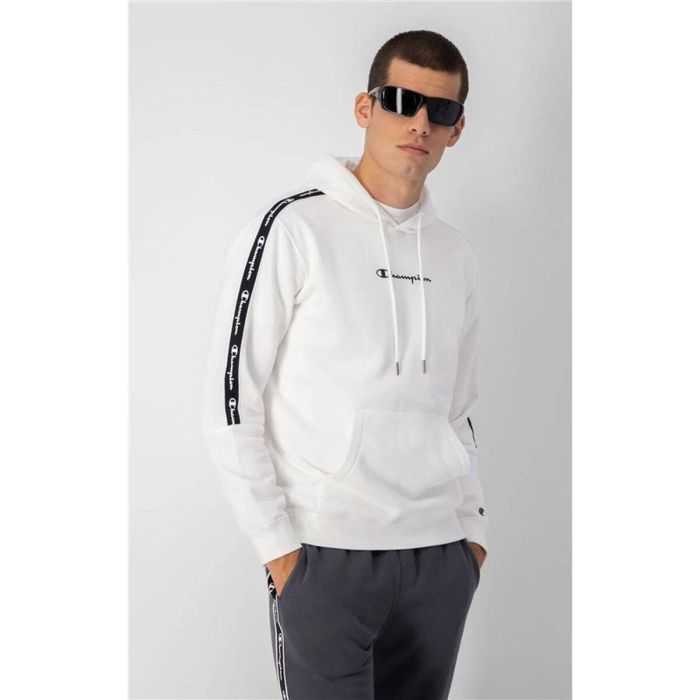 Sudadera con Capucha Hombre Champion 217829-WW001 Blanco