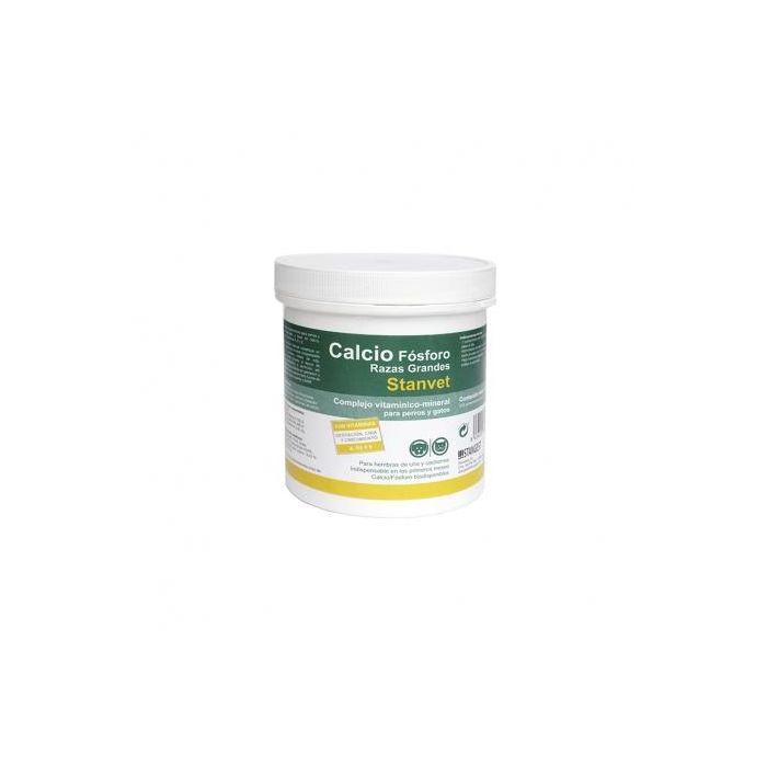Stangest Calcio Fósforo para Razas Grandes con Vitaminas A, D y E - 120 Comprimidos Stangest Calcio Fósforo para Razas Grandes con Vitaminas A, D y E - 120 Comprimidos