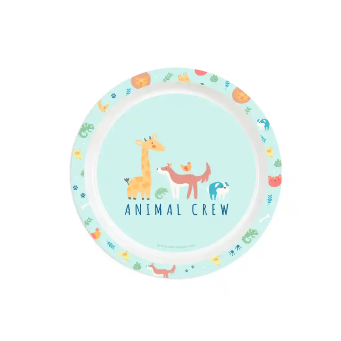 Safta Set de Platos Cubiertos y Vaso Preescolar 260x260x90 mm 1 Safta Set de Platos Cubiertos y Vaso Preescolar 260x260x90 mm 1