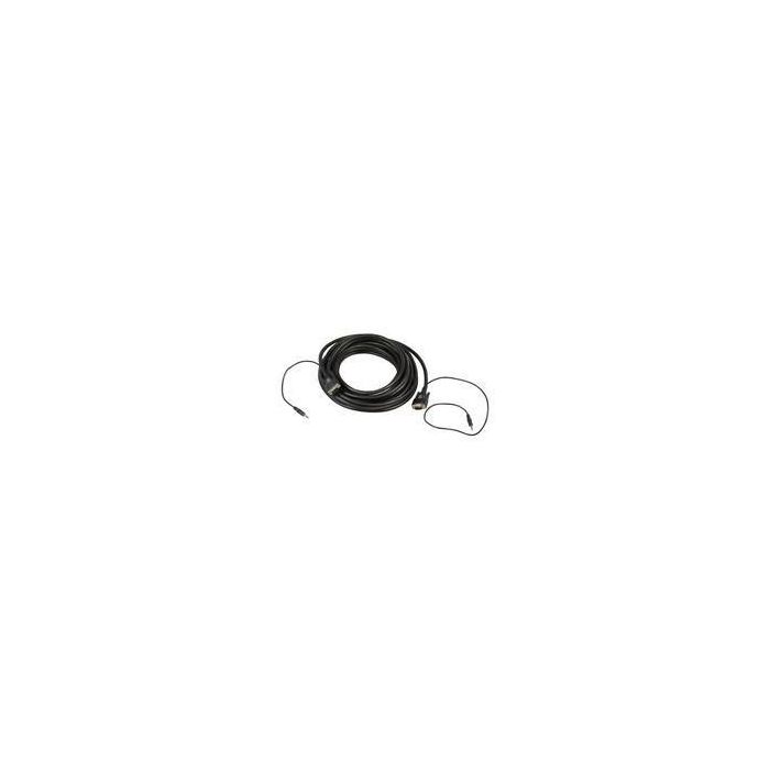 MicroConnect Cable de monitor SVGA HD15 Full HD con audio, 10m 1