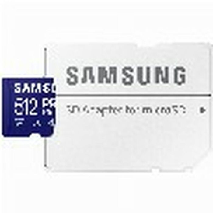 Tarjeta de Memoria Micro SD con Adaptador Samsung MB-MD512SA/EU 512 GB 31