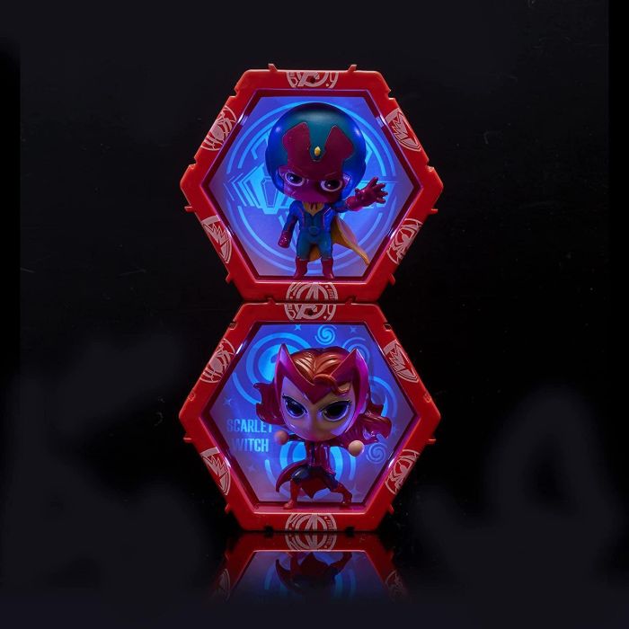 Set Figuras led WOW! POD Vision + Scarlet Marvel 2
