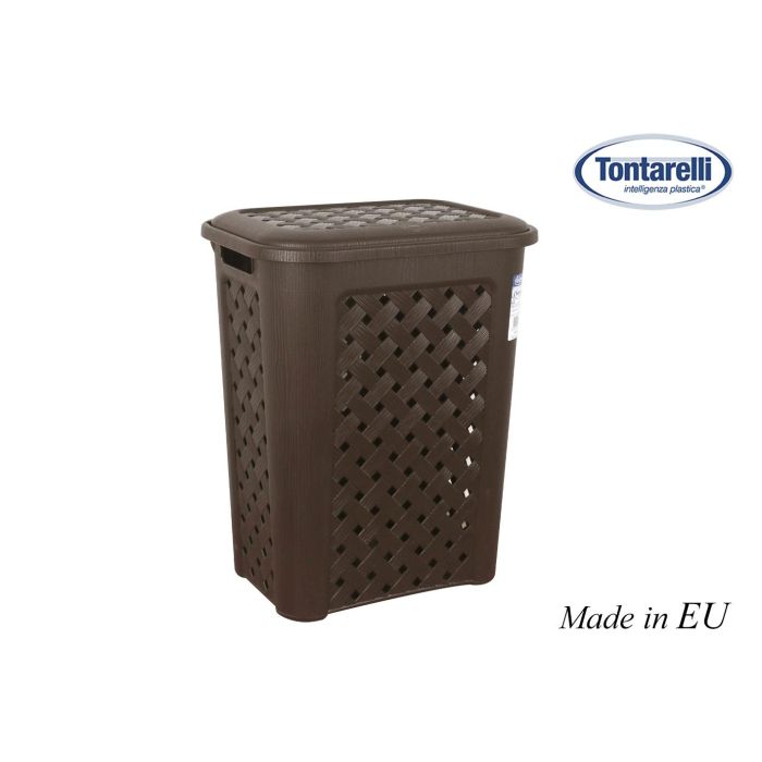 Pongotodo con Tapa 30 L Arianna Wenge - Tontarelli (6 Unidades) Pongotodo con Tapa 30 L Arianna Wenge - Tontarelli (6 Unidades)