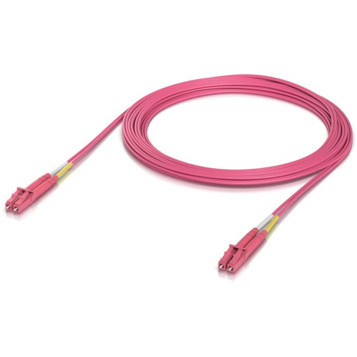 Ubiquiti UACC-OFC-M2-LULU-5M Cable de fibra óptica OM4 Duplex LC/UPC 5M - Multimodo, Baja Emisión de Humos (LSZH)