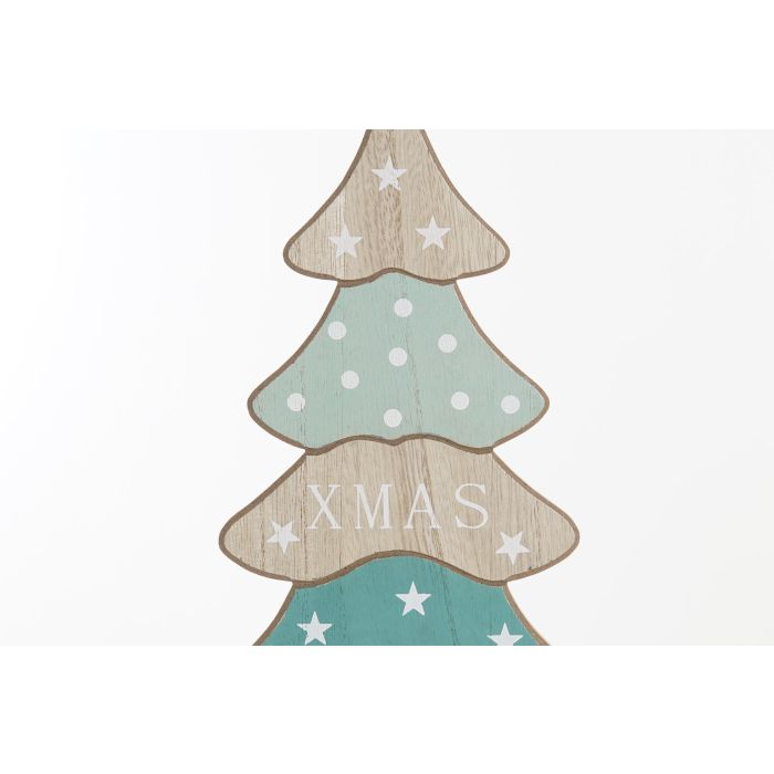 DKD Home Decor Adorno de Navidad Tradicional Árbol Madera Azul Rojo 8x45x19 cm, Pack 6 Unidades, Surtido Aleatorio 1 DKD Home Decor Adorno de Navidad Tradicional Árbol Madera Azul Rojo 8x45x19 cm, Pack 6 Unidades, Surtido Aleatorio 1