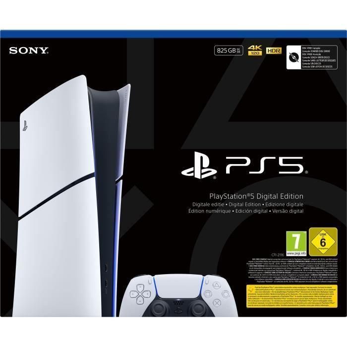 Consola PlayStation 5 - Edición digital (modelo Slim) 5