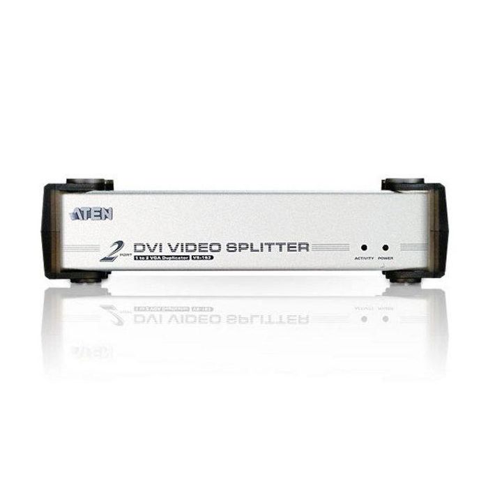 Aten VS162-AT-G Divisor de Video DVI 2 Puertas, Resolución 1920x1200, Compatible con DVI-Digital y DVI-Análogo 2