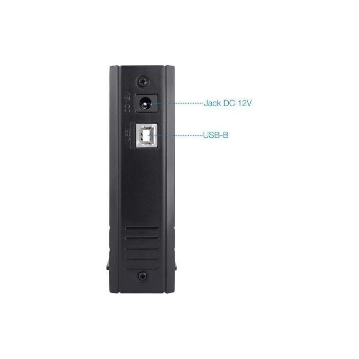 TooQ TQE-3520B Caja Externa para Disco Duro 3.5 pulgadas, Interfaz USB 2.0 (480 Mbps), compatible con SATA/IDE, hasta 8TB, de Aluminio Negro 3 TooQ TQE-3520B Caja Externa para Disco Duro 3.5 pulgadas, Interfaz USB 2.0 (480 Mbps), compatible con SATA/IDE, hasta 8TB, de Aluminio Negro 3