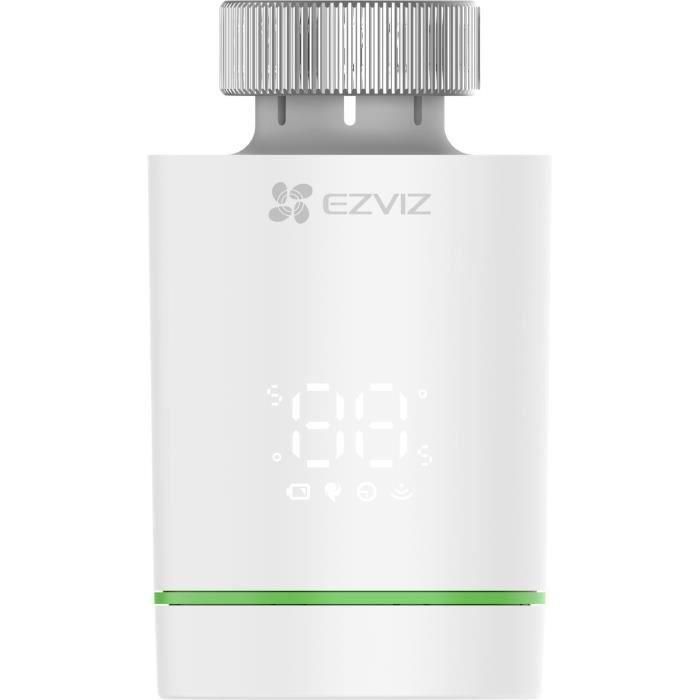 Termostato - EZVIZ - T55 - Válvulas termostáticas conectadas - Zigbee - Control de temperatura - Seguro para niños 1 Termostato - EZVIZ - T55 - Válvulas termostáticas conectadas - Zigbee - Control de temperatura - Seguro para niños 1
