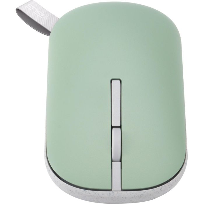 ASUS Ratón MD100 Marshmallow Ambidextro RF Wireless + Bluetooth 1600 DPI Verde para Oficina 2