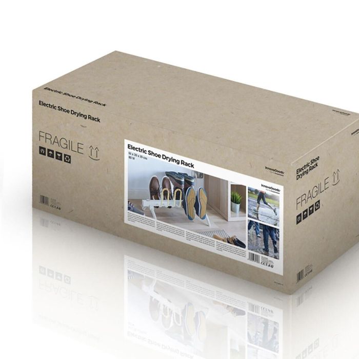 Tendedero Secador de Calzado Eléctrico InnovaGoods 80 W 4 pares 1 Tendedero Secador de Calzado Eléctrico InnovaGoods 80 W 4 pares 1