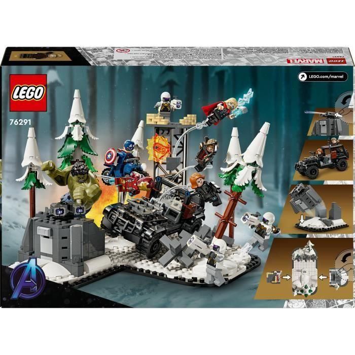 LEGO Marvel 76291 Avengers Assemble: Era de Ultrón, Minifiguras de superhéroes 5