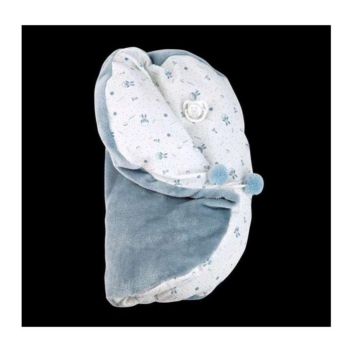 Muñeca elegance 35 cm babyto azul c/manta (muñeco de peso) 7 Muñeca elegance 35 cm babyto azul c/manta (muñeco de peso) 7