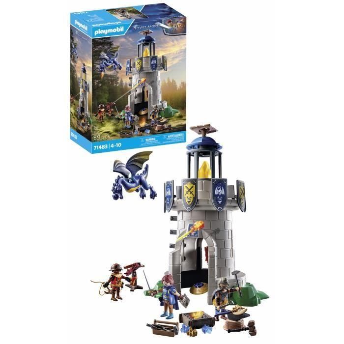 Playmobil 71483 Torre de Caballeros Novelmore con Herrero y Dragón - Set de Juego de Aventura para Niños +4 años 2 Playmobil 71483 Torre de Caballeros Novelmore con Herrero y Dragón - Set de Juego de Aventura para Niños +4 años 2